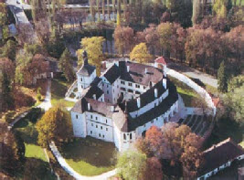 kasteel Breznice met prachtige tuin